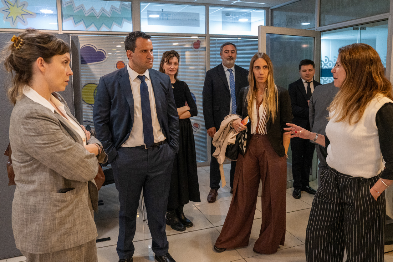 El fiscal General Martín López Zavaleta recorrió la sede de Paseo Colón