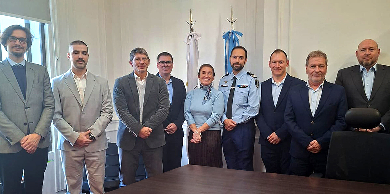 El CIJ recibió a una delegación francesa para fortalecer la cooperación en investigaciones sobre ciberdelincuencia