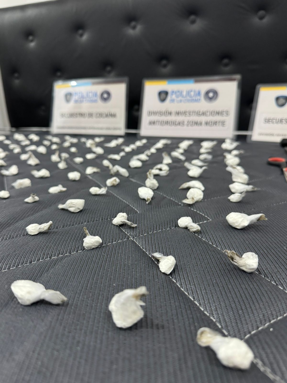 ALLANAMIENTOS EN BARRIO FRAGA: SECUESTRAN 225 DOSIS DE COCAÍNA Y CONDENAN A 2 PERSONAS