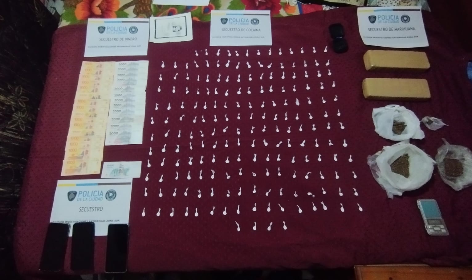 OPERATIVO ANTIDROGAS EN LA BOCA: CONDENAS LOGRAN DESARTICULAR RED DE VENTA DE DROGAS