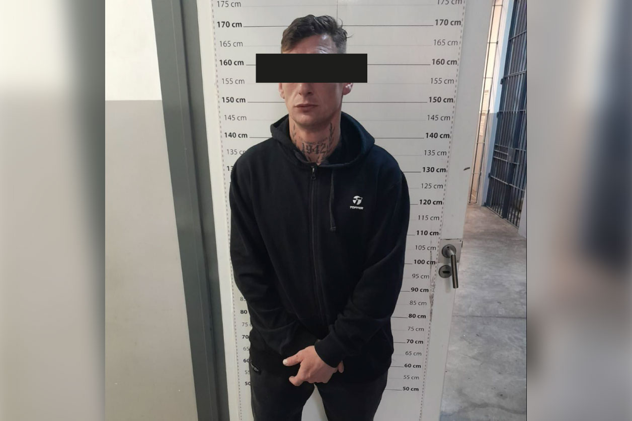 Prisión preventiva para un prófugo por portación de arma de guerra, amenazas y desobediencia