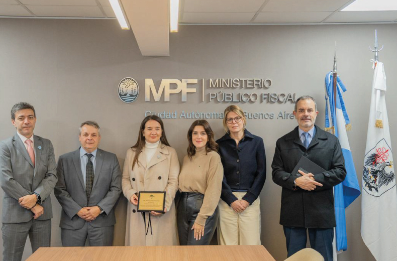 Reconocimiento al Ministerio Público Fiscal de la Ciudad por su labor en la lucha contra el comercio ilícito