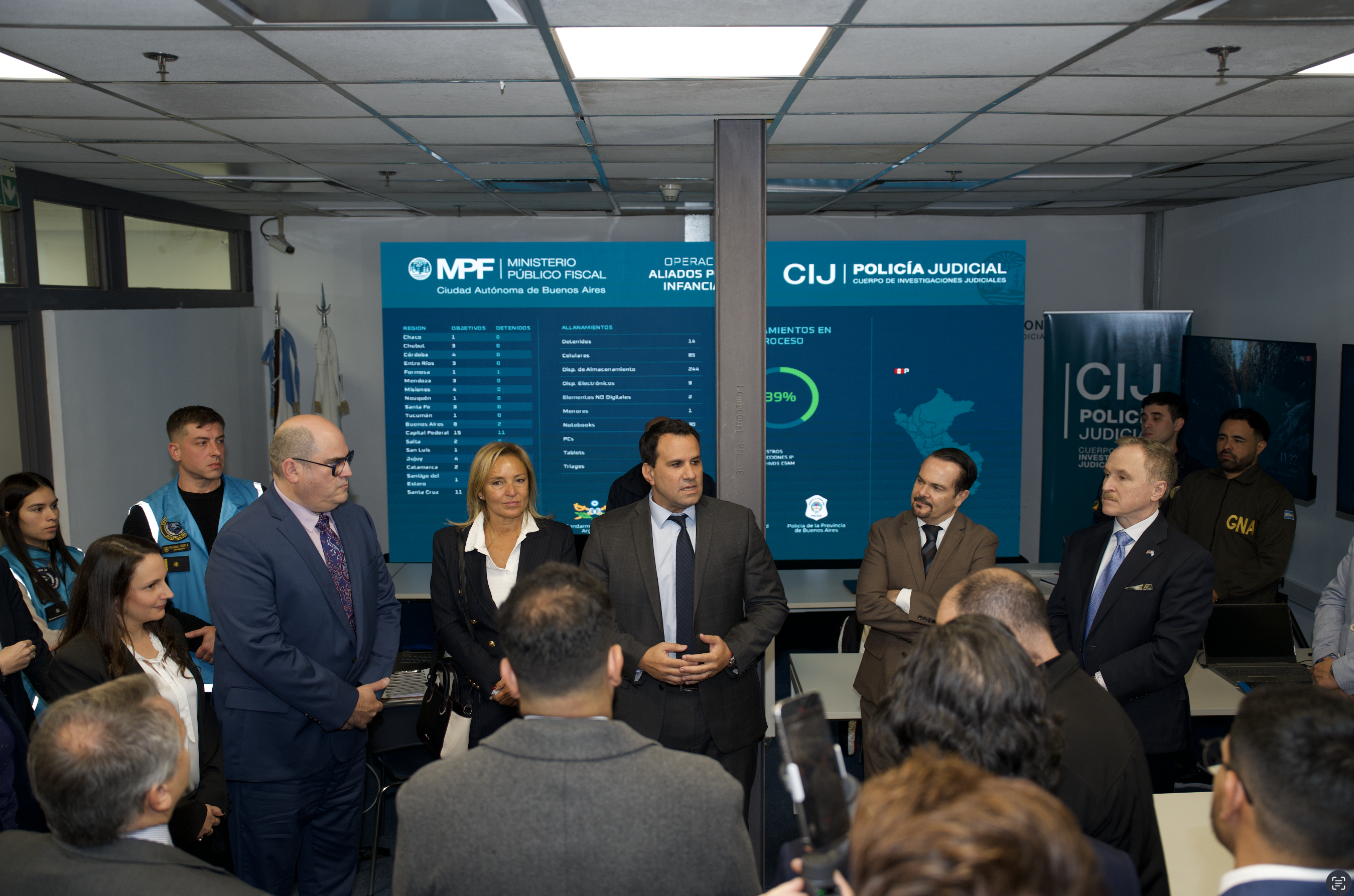 ALIADOS POR LA INFANCIA VI: 84 DETENIDOS EN UN MEGAOPERATIVO INTERNACIONAL CONTRA LA EXPLOTACIÓN SEXUAL DE NIÑOS, NIÑAS Y ADOLESCENTES