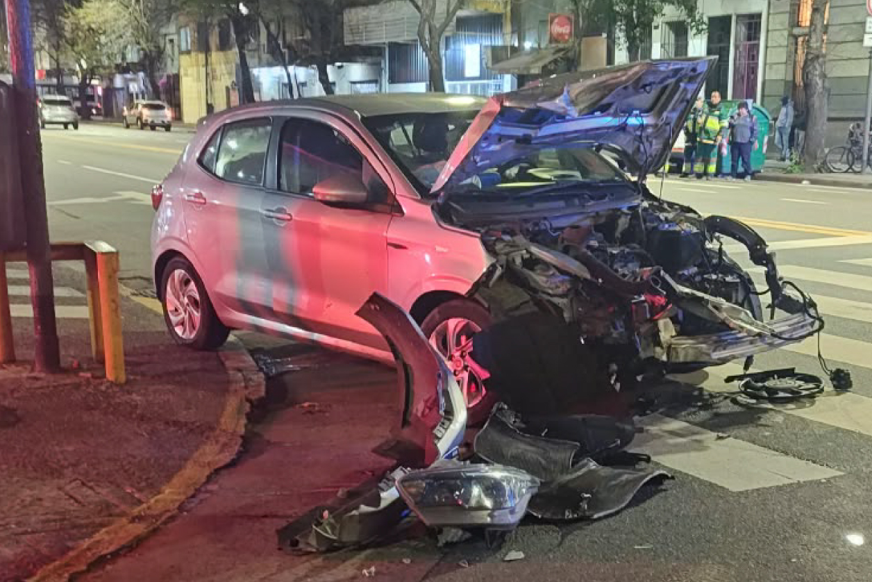 Prisión preventiva: provocó un choque al huir de la policía de la ciudad y hubo lesionados