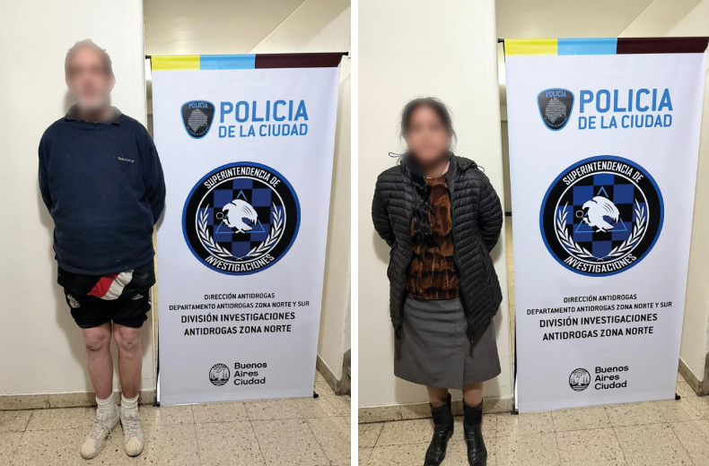 Prisión preventiva para una pareja que vendía drogas en su departamento en Balvanera