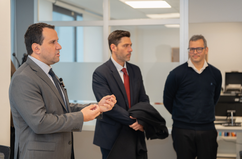 Visita del Fiscal General a Cargo del MPF CABA al nuevo edificio de la Unidad Fiscal Norte